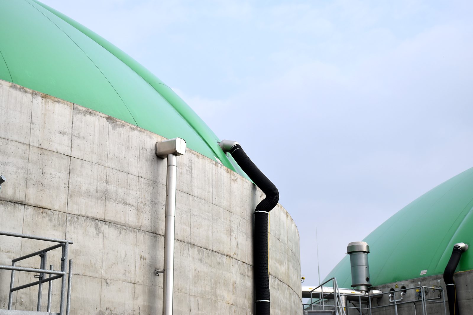 Fermenter einer Biogasanlage